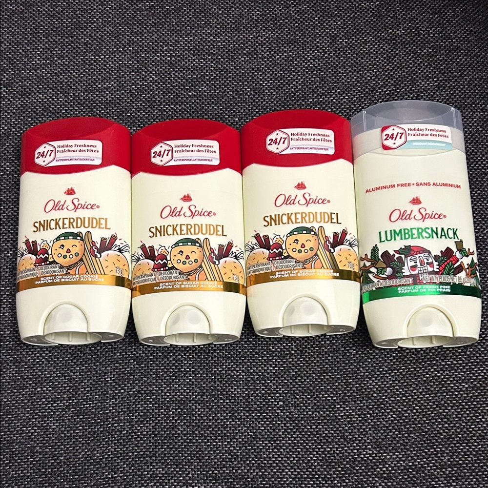NEW 🆕 Lot of Four Old Spice Limited Edition Deodorants